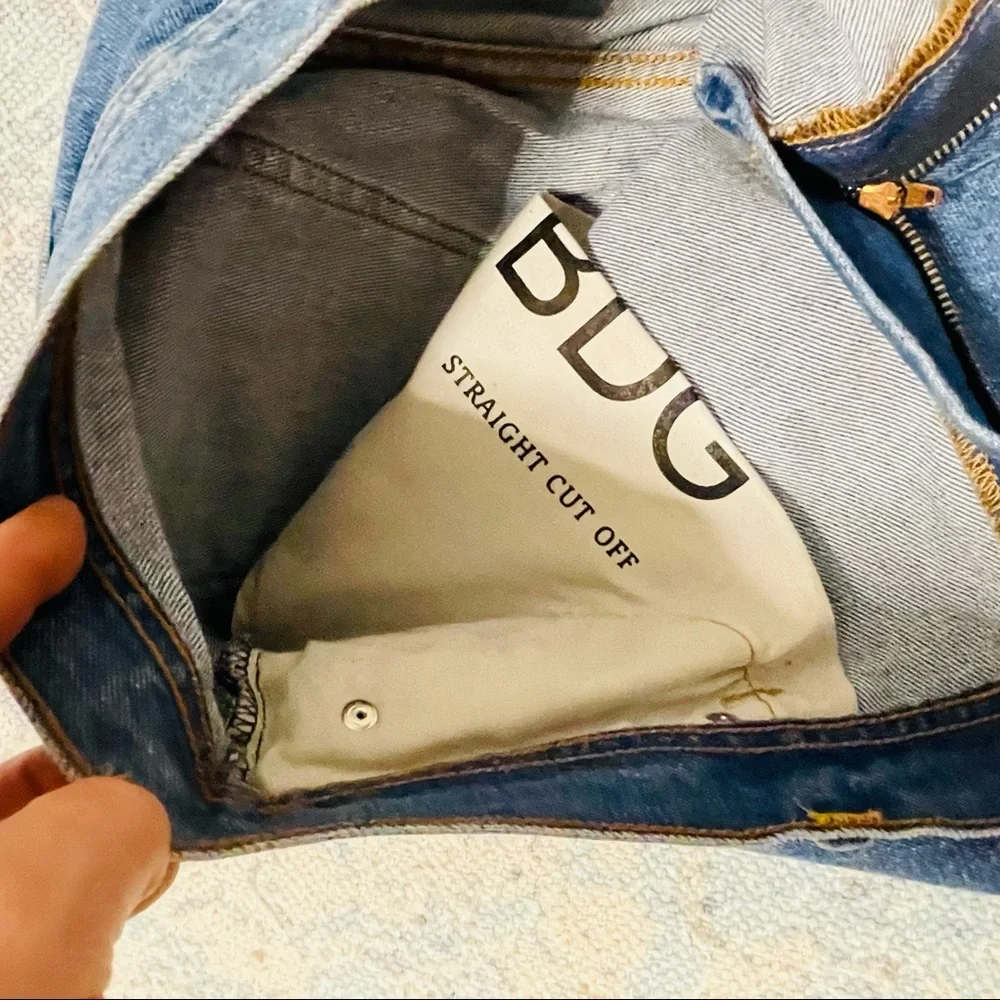 BDG STRAIGHT CUT OFF Crispin Washed Relaxed Jeans Size 34/30